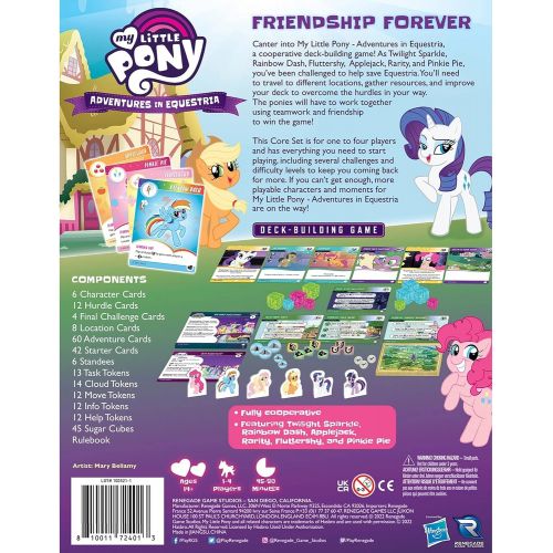  Renegade Game Studios My Little Pony: Adventures in Equestria Deck-Building Game - Cooperative Deck-Building, 1-4 Players, 45-90 Min