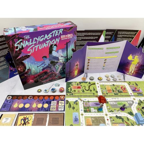  Renegade Game Studios The Snallygaster Situation: Kids on Bikes Board Game, Multicolor