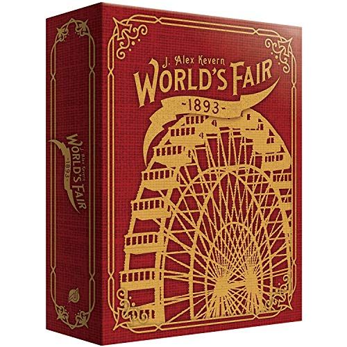  Renegade Game Studios World’s Fair 1893 [Amazon Exclusive], Medium Light Strategy Game, Act as The fair Organizer, Increase Influence & Obtain Grand exhibits - Best Reputation wins