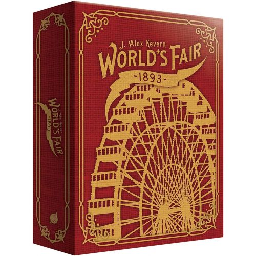  Renegade Game Studios World’s Fair 1893 [Amazon Exclusive], Medium Light Strategy Game, Act as The fair Organizer, Increase Influence & Obtain Grand exhibits - Best Reputation wins