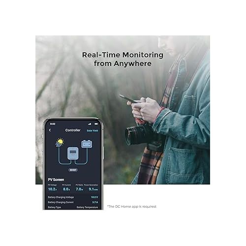  Renogy Smart Marine & RV Energy Monitor with 4