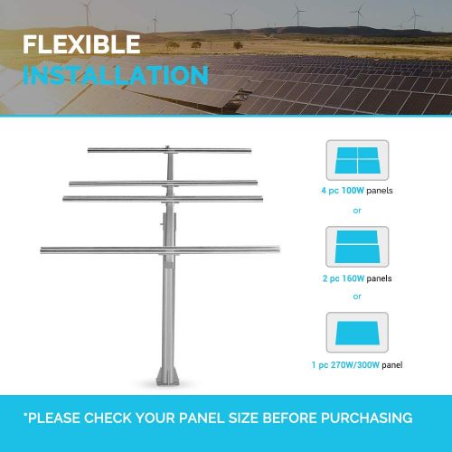  Renogy 100 Watts 12 Volts Monocrystalline Solar Panel