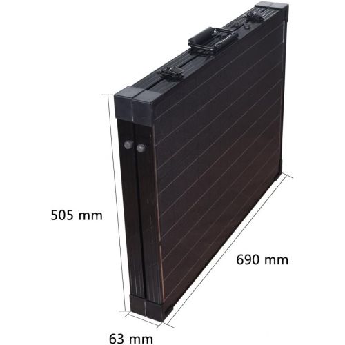  [아마존 핫딜]  [아마존핫딜]Renogy 100W 12V Monocrystalline Off Grid Portable Foldable 2pcs 50W Solar Panel Suitcase Built-In Kickstand