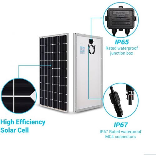  [아마존 핫딜]  [아마존핫딜]Renogy 100 Watts 12 Volts Monocrystalline Solar Panel