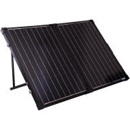 Renogy 100 Watt 12 Volt Monocrystalline Foldable Portable Solar Suitcase with Voyager Waterproof Charge Controller