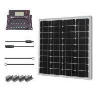 Renogy 50 Watt 12 Volt Monocrystalline Solar Panel (Compact Design)