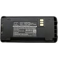 Cameron Sino Replacement Battery for Motorola PMNN4080,PMNN4081,PMNN4081AR, Fit Model Motorola CP1300,CP1660,CP185,EP350(2600mAh,7.50V, Li-ion)