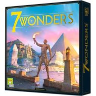 7 Wonders Board Game BASE GAME (New Edition) for Family | Civilization and Strategy Board Game for Adult Game Night | 3-7 Players | Ages 10+ | Made by Repos Production