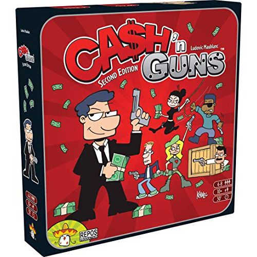  Asmodee Cash n Guns, 2nd Edition