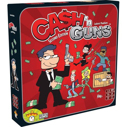  Asmodee Cash n Guns, 2nd Edition