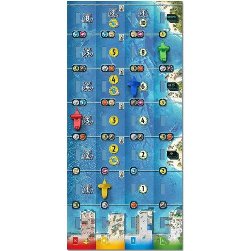  7 Wonders Armada Board Game EXPANSION - New Edition Family Board Game Board Game for Adults and Family Strategy Board Game 3-7 Players Ages 10 and up Made by Repos Production