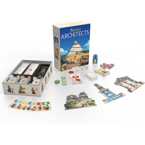  7 Wonders Architects Strategy Game Board Game for Kids and Families Ages 8+ 2-7 Players Avg. Playtime 25 Minutes Made by Repos Production