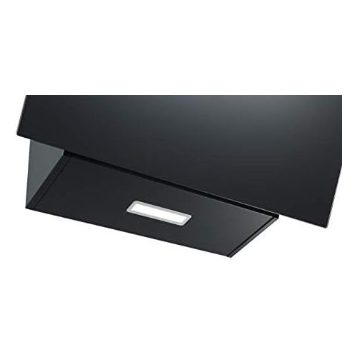  [아마존베스트]respekta Designer Slant Hood 60 cm Black with Backlight CH69060SA+, Energy Efficiency Class: A+