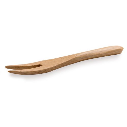  3.5-inch Mini Bamboo Fork - Nature-Friendly Small Bamboo Fork for Parties, Catering Events, and Appetizer or Dessert Tastings  Disposable and Compostable  100-CT - Restaurantware