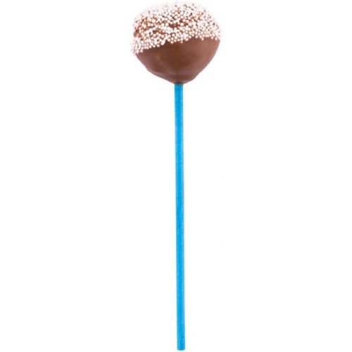  [아마존베스트]Sky Blue Paper Cake Pop and Lollipop Stick - Biodegradable - 6 x 5/32 - 100 count box - Restaurantware