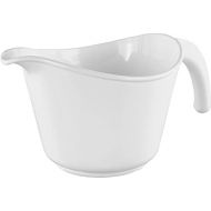 Reston Lloyd Microwave Safe Calypso Basic 2 Quart Mixing Batter Bowl, White: Mixing Bowls: Kitchen & Dining