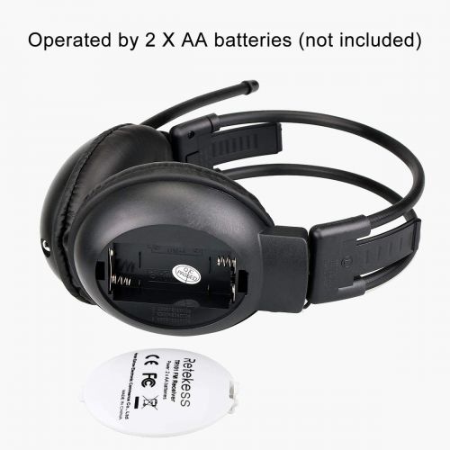  [아마존핫딜][아마존 핫딜] Retekess TR101 Walkman Headphone Radio FM Stereo Headset Radio Receiver Digital FM Hearing Protector Earmuff Support AUX Input Battery Powered(Black)