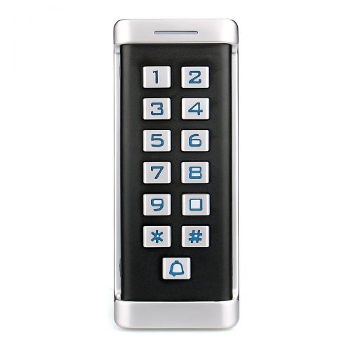  Retekess H1EM-W Access Control Keypad Stand Alone Access Keypad Access Control Reader and Keypad Waterproof Metal Case RFID Keypad Single Door with 2000 Users for Outdoor and Indoo