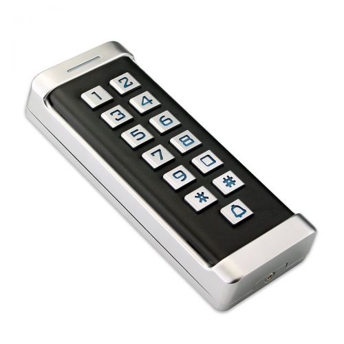  Retekess H1EM-W Access Control Keypad Stand Alone Access Keypad Access Control Reader and Keypad Waterproof Metal Case RFID Keypad Single Door with 2000 Users for Outdoor and Indoo