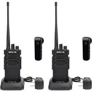 Retevis RT29D DMR Walkie Talkies Long Range, Walkie Talkies with Wireless Earpiece and Mic Set, Handsfree,3200mAh,Portable Waterproof IP67 Two Way Radios for Staff Security (2 Pack)