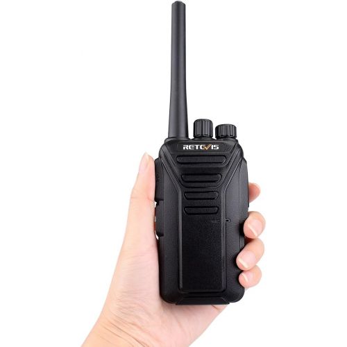  [아마존 핫딜]  [아마존핫딜]Retevis RT27 Walkie Talkies Rechargeable Long Range FRS Two Way Radio 22CH Encryption VOX 2 Way Radio (Black,5 pack)