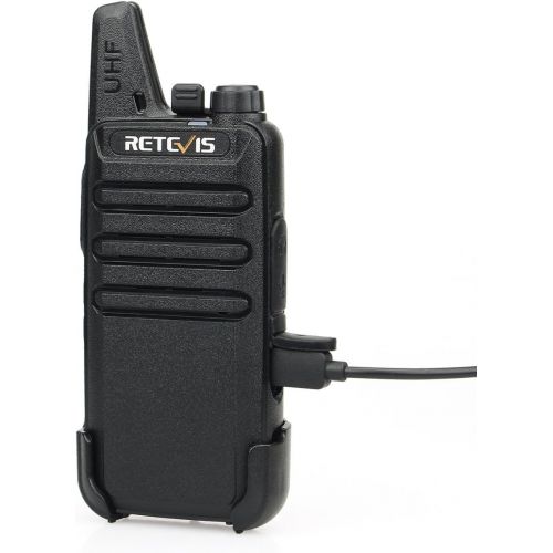  [아마존 핫딜] [아마존핫딜]Retevis RT22 Two Way Radios Rechargeable Walkie Talkies 16 CH VOX Channel Lock Emergency Alarm 2 Way Radio(10 Pack)