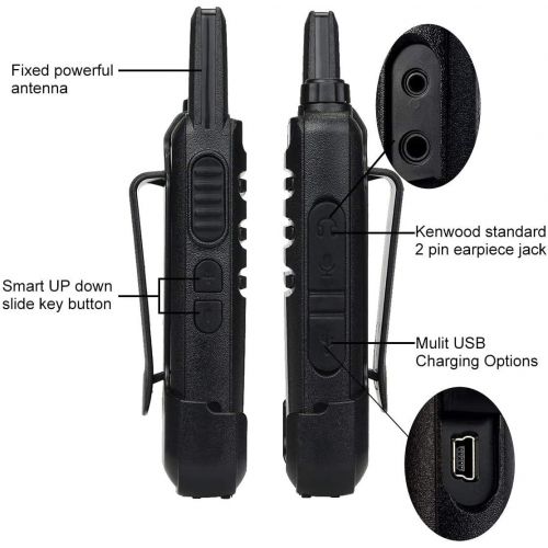  [아마존 핫딜] [아마존핫딜]Retevis RT22 Walkie Talkies Adults Long Range Channel Lock Emergency Alarm 16CH UHF CTCSS DCS VOX Handsfree Business Two-Way Radios Mini (20 Pack)