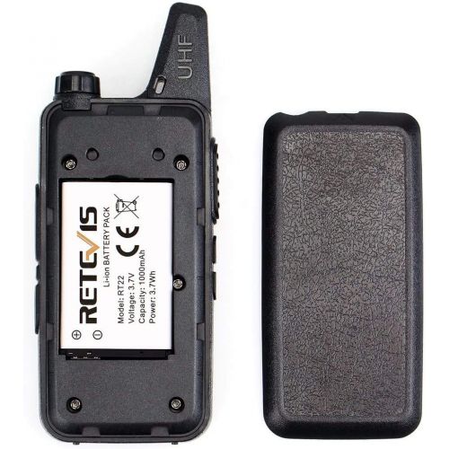 [아마존 핫딜] [아마존핫딜]Retevis RT22 Walkie Talkies Adults Long Range Channel Lock Emergency Alarm 16CH UHF CTCSS DCS VOX Handsfree Business Two-Way Radios Mini (20 Pack)