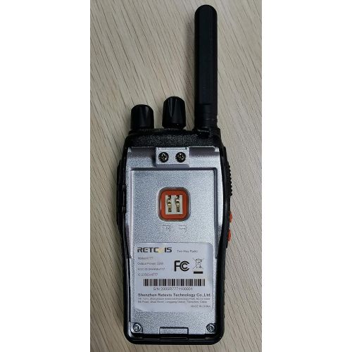  [아마존핫딜][아마존 핫딜] Retevis H-777 2 Way Radio Walkie Talkies Long Range USB Rechargeable Two Way Radios UHF 16CH with Flashlight (5 Pack)