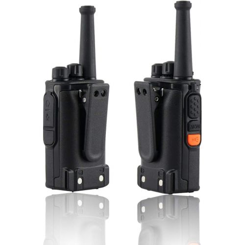  [아마존 핫딜] Retevis RT67 Walkie Talkies for Adults Long Range UHF FRS 16 Channel Palm Size Long Battery Life Two Way Radios (3 Pack,Black)