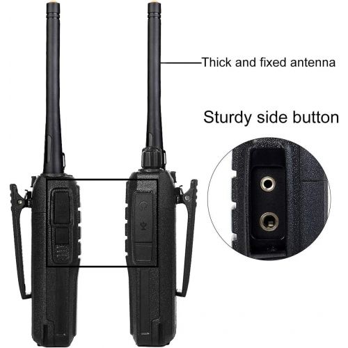  [아마존베스트]Retevis RT21 Two Way Radios Long Range FRS Walkie Talkies Rechargeable Hands Free 2 Way Radios(6 Pack) with Six-Way Multi Gang Charger