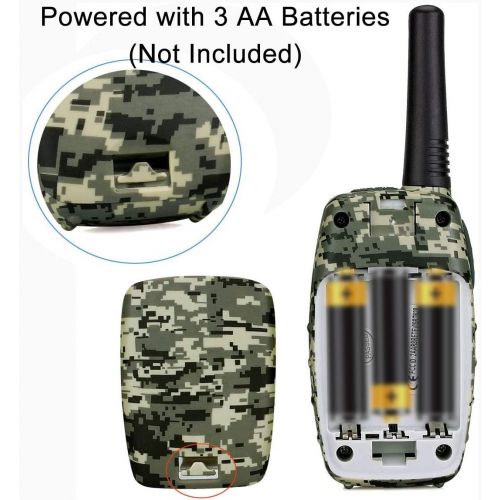  [아마존베스트]Retevis RT628 VOX UHF Portable 22 Channel FRS Kids Walkie Talkies (Camouflage)