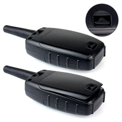  [아마존베스트]Retevis RT628 Walkie Talkie for Kids VOX Portable 22 Channel FRS Kids Walkie Talkies (Black,2 Pack)