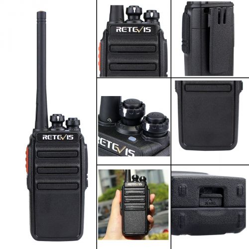  [아마존 핫딜]  [아마존핫딜]Retevis RT24 Plus Funkgerate Set PMR Funkgerat Lizenzfrei 16 Kanale VOX Rauschsperre Hohe Reichweite Wiederaufladbar USB Ladeschale Walkie Talkie mit Headset (3 Paar, Schwarz)