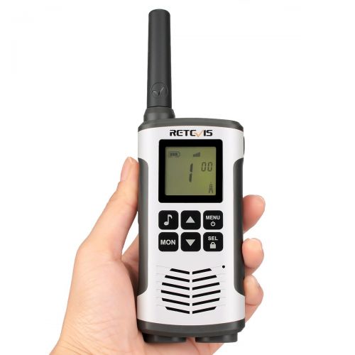  [아마존 핫딜]  [아마존핫딜]Retevis RT45 Walkie Talkie Funkgerat Lizenzfrei 16 Kanale VOX Rufton Taschenlampe PMR Funkgerat Set Wiederaufladbar USB Ladekabel(1 Paar)