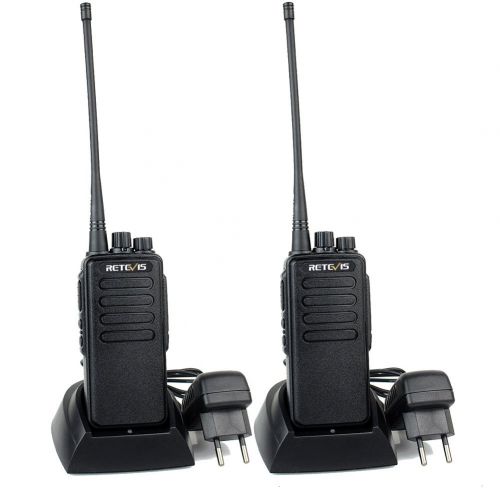  [아마존 핫딜]  [아마존핫딜]Retevis RT1 Funkgerat Lange Reichweite Walkie Talkie 16 Kanale Funkgerate Set 3000mAh CTCSS/DCS VOX 1750Hz Scan Monitor Alarm mit 2 STK. Antenne Walkie Talkies mit Headset (1 Paar,