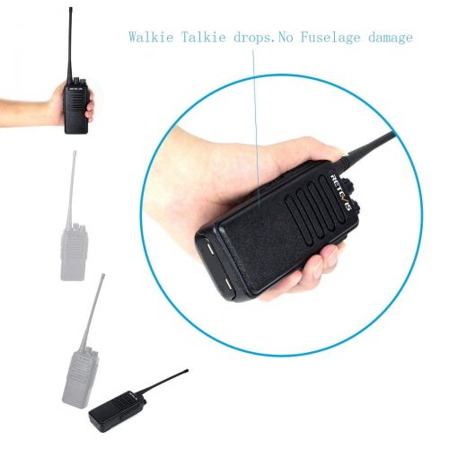  [아마존 핫딜]  [아마존핫딜]Retevis RT1 Funkgerat Lange Reichweite Walkie Talkie 16 Kanale Funkgerate Set 3000mAh CTCSS/DCS VOX 1750Hz Scan Monitor Alarm mit 2 STK. Antenne Walkie Talkies mit Headset (1 Paar,