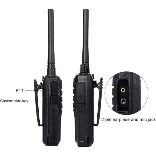  Case of 10,Retevis RT21 Two Way Radios Long Range Rechargeable, Heavy Duty Walkie Talkies for Adults, VOX Security Handfree 2 Way Radios with Earpiece, for Commercial Organization