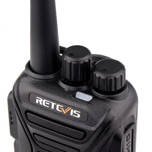  Retevis RT27V MURS VHF Walkie Talkies Rechargeable 5 Channel license-free Two way radios with Covert Air Acoustic Earpiece (Black 1 Pair)