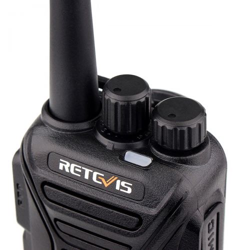  Retevis RT27V MURS Two Way radios 5 Channel VHF DCS Encryption License-Free Walkie Talkies with Covert Air Acoustic Earpiece(Black,10 Pack)