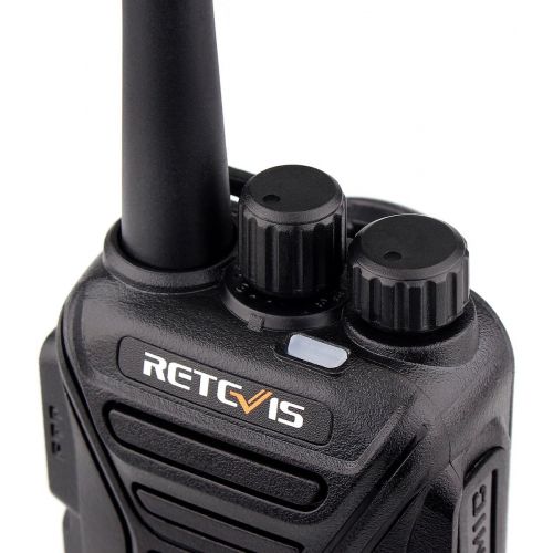  Retevis RT27 2 Way Radio Long Range Rechargeable License-Free 22 Channel FRS UHF Two-Way Radios(6 Pack) with Six Way Multi Gang Charger