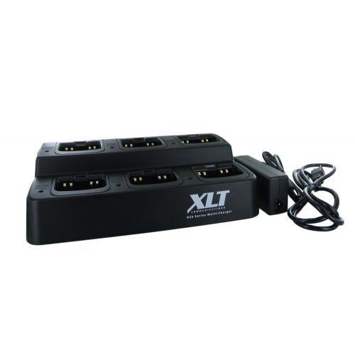  Retevis XLT 6-Unit Multi-Charger For Icom BP-265 (F3001/F4001/F3210D/F4210D/T70A/V80)