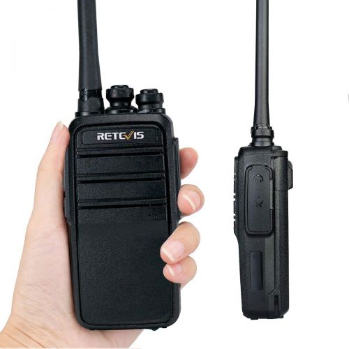  Retevis RT53 Two-Way Radios Long Range DMR Dual Time Slot 1024 CH 800 Contacts Group Call Encryption Digital Walkie Talkies with Earpieces (5 Pack)