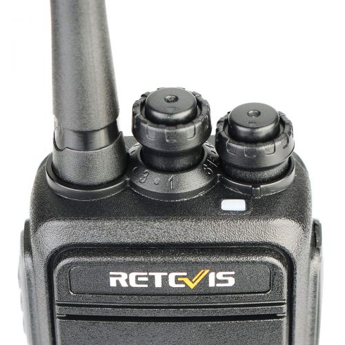  Retevis RT53 Two-Way Radios Long Range DMR Dual Time Slot 1024 CH 800 Contacts Group Call Encryption Digital Walkie Talkies with Earpieces (5 Pack)