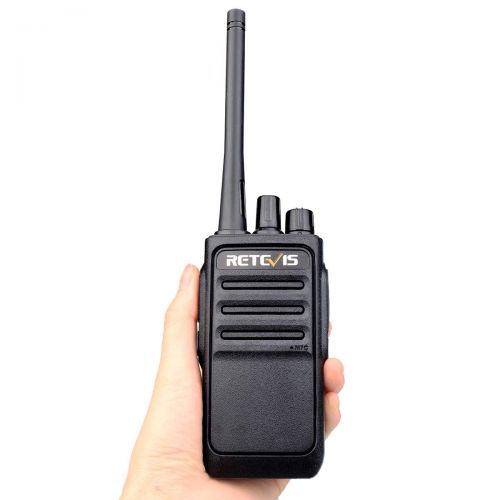  Retevis RT17 6 Pack Walkie Talkies Rechargeable Two-way Radio Handsfree VOX Encryption 2 Way Radios with Earpieces Headsets