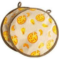 [아마존베스트]rethyrel Tortilla Insulation Bag 12 Inch Tortilla Warm Insulated and Microwave-Safe Fabric Holder Bag Keeps Warm for up to an Hour for Corn or Flour Taco, Pizza, Bread