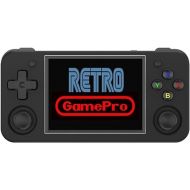RG35XX H Retro Handheld Game Console , 3.5 Inch IPS Screen Linux System 64GB StorageSupport HDMI TV Output 5G WiFi Bluetooth 4.2 (RG35XX H Black)