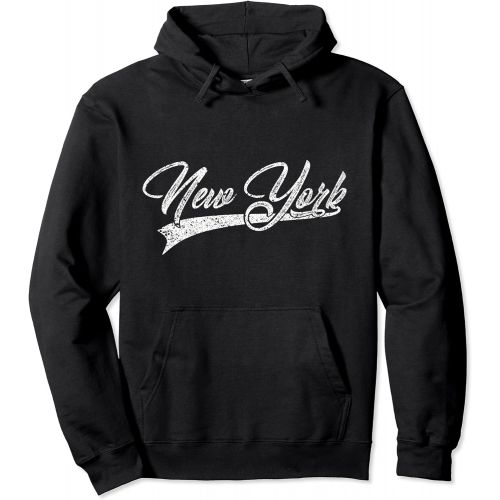  Retro New Yorks Finest Gift Idea New York City Classic Vintage NY Sports Jersey Pullover Hoodie