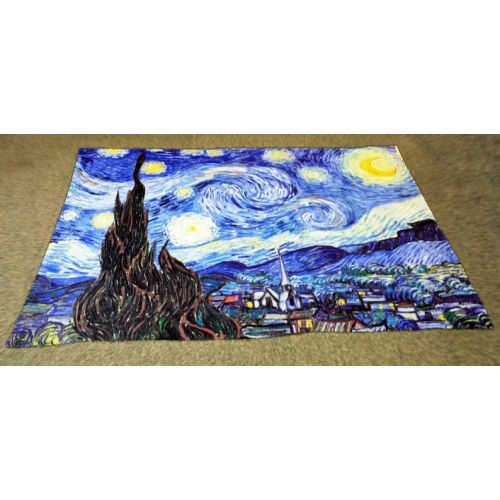  RetroArtDecor Vincent Van Gogh - Starry Night - Throw Blanket  Tapestry Wall Hanging