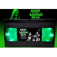 /RetroCraftification Night of the Living Dead (1968) - Retro 80s VHS Lamp - Custom Titles Available